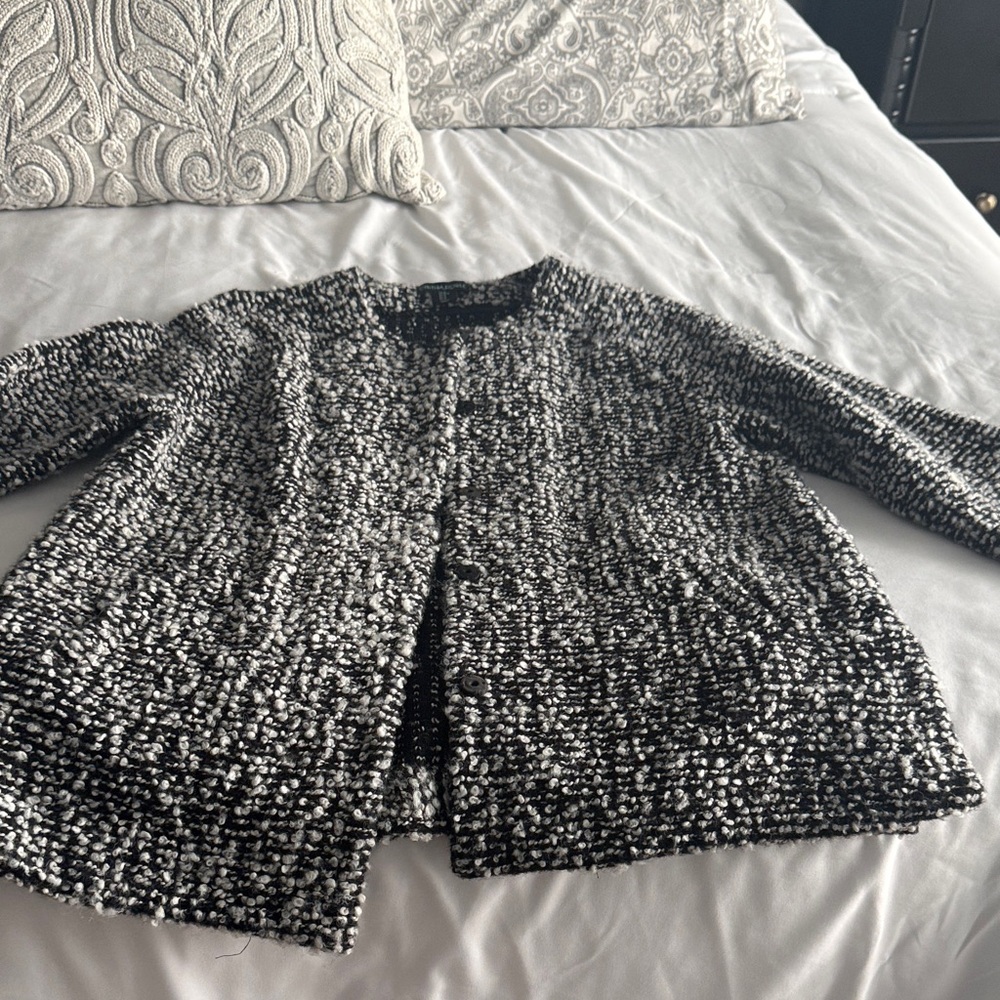 Black and white Tweety blazer